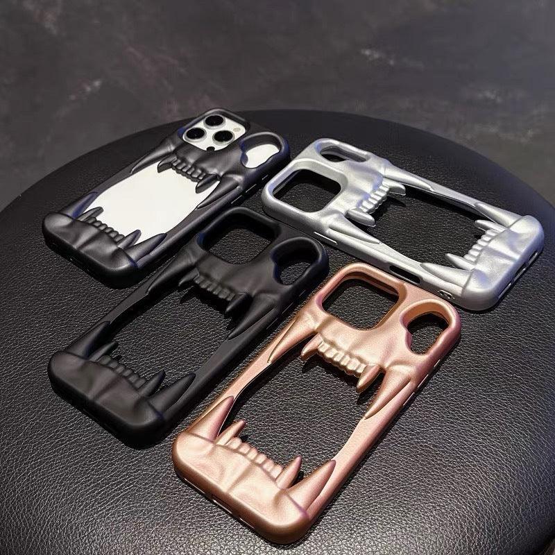 Creative Hollow Tiger Tooth iPhone Case - Viexta
