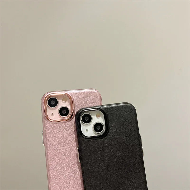 Leather Material iPhone Case - Viexta