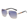 Retro Square Frame Sunglasses - Viexta