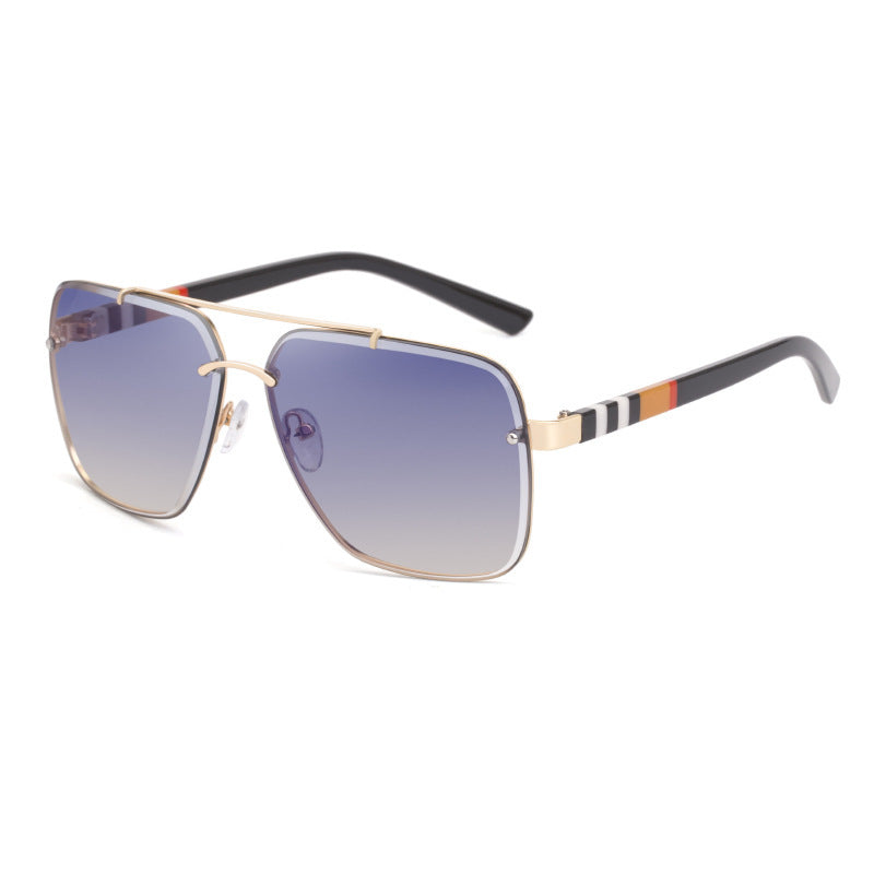 Retro Square Frame Sunglasses