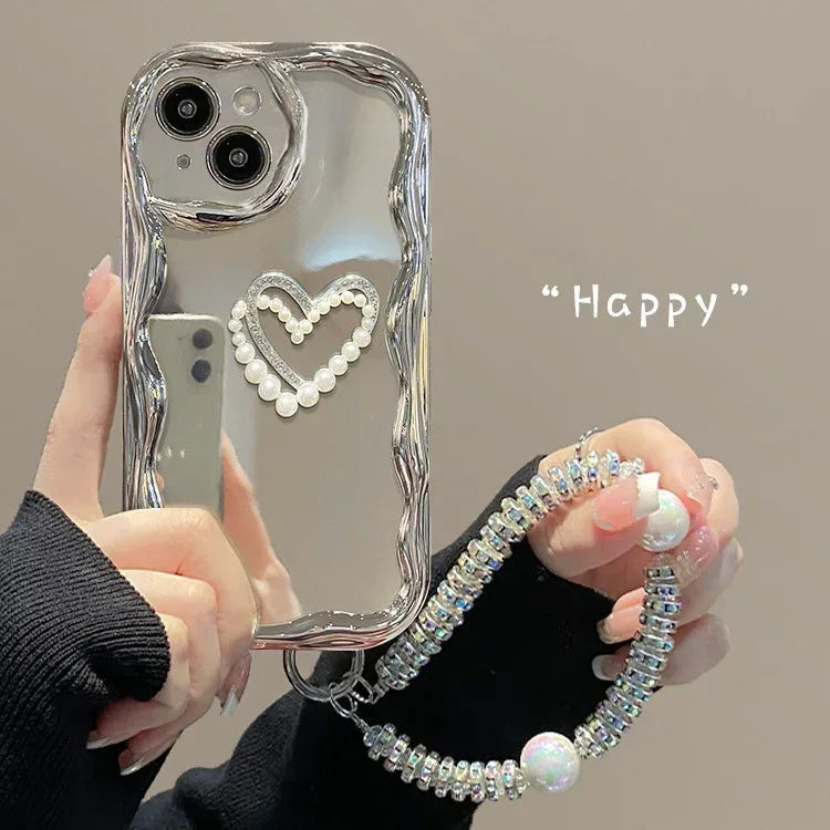 Three-dimensional Pearls iPhone Case - Viexta
