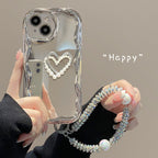 Three-dimensional Pearls iPhone Case