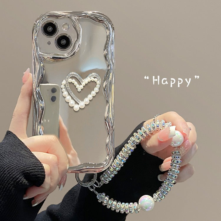 Three-dimensional Pearls iPhone Case