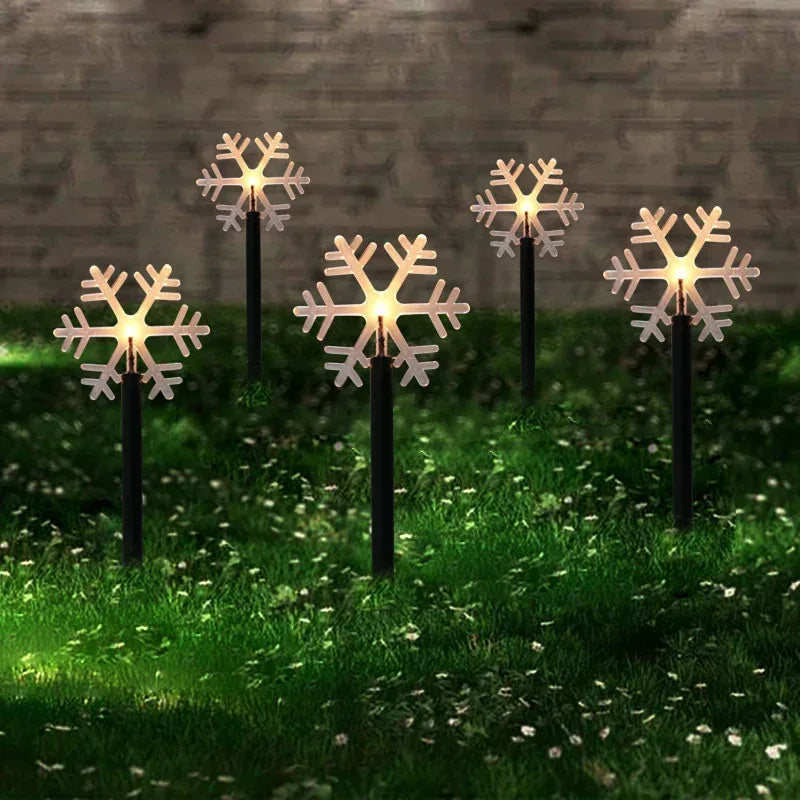 christmas-snowflake-garden-lights - Viexta