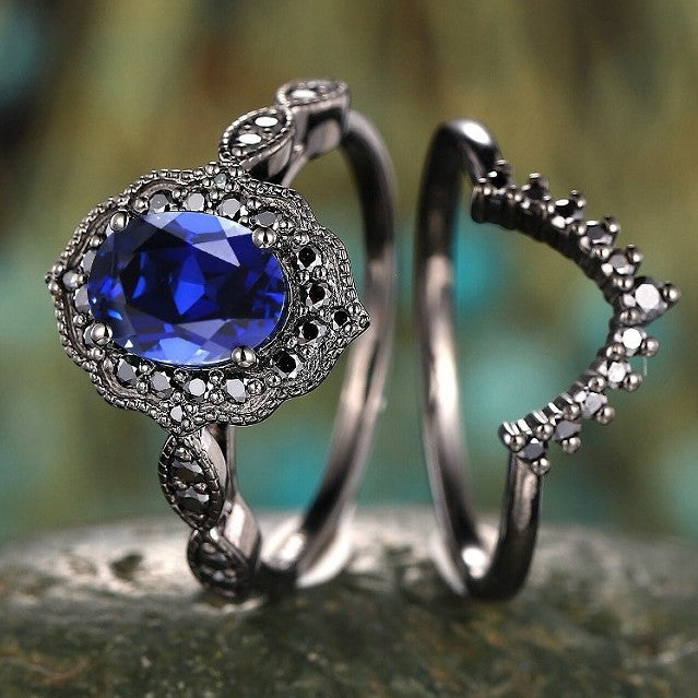 Retro Gun Black Ring