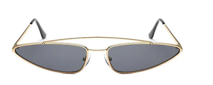 New double metal frame vintage sunglasses - Viexta
