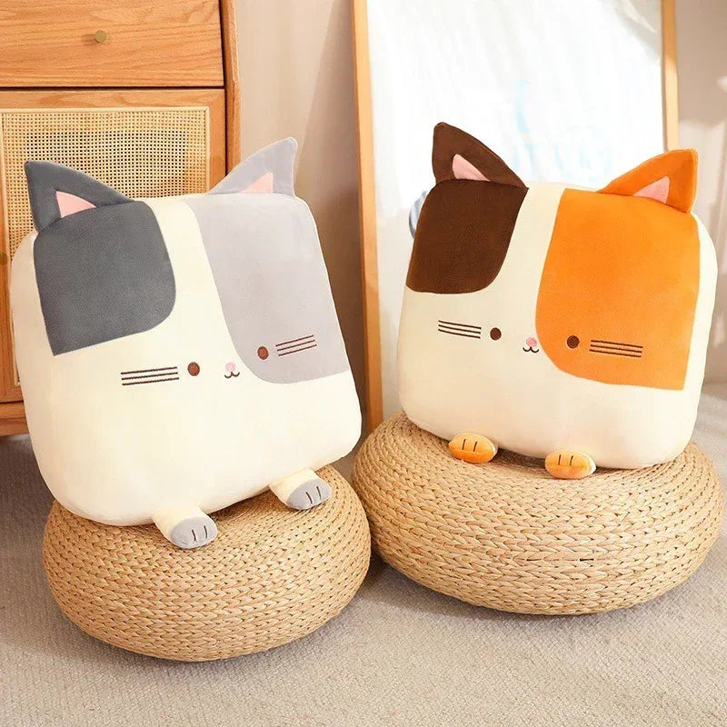Square Cat Sleeping Plush Doll - Viexta