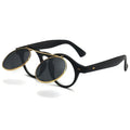 Women's Plastic Retro Flip Sunglasses - Viexta