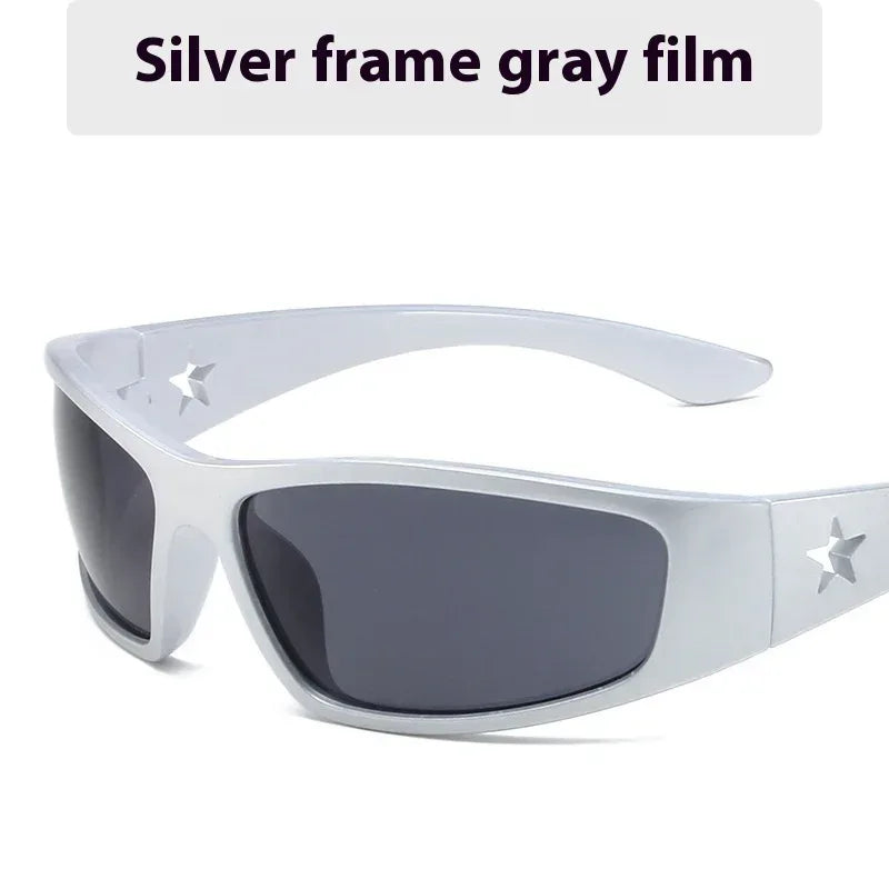 Trendy Wear Personalized Five-pointed Sunglasses - Viexta