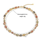 Retro Light-luxury Geometric Jewelry Set - Viexta