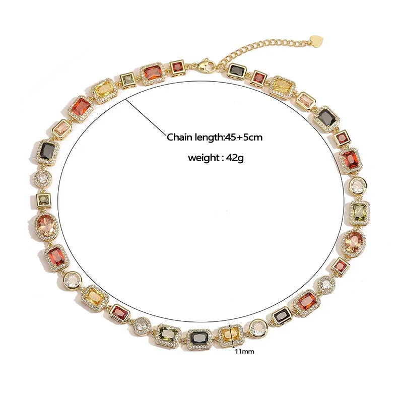 Retro Light-luxury Geometric Jewelry Set - Viexta