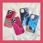 Water Sticker Marbling iPhone Case - Viexta