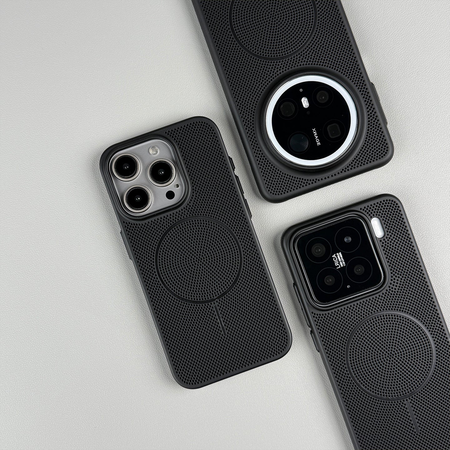 Heat Dissipating Thin Ring Magnetic iPhone Case