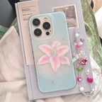 Minimalist Gilded-line Daffodil iPhone Case - Viexta