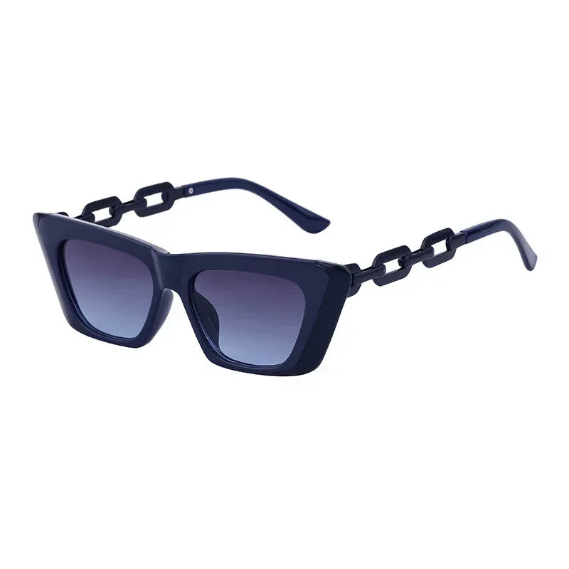 chain-small-frame-sunglasses - Viexta