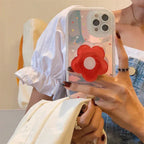 Flower Anti-fall Soft Shell iPhone Case - Viexta