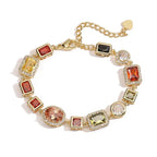 Retro Light-luxury Geometric Jewelry Set - Viexta