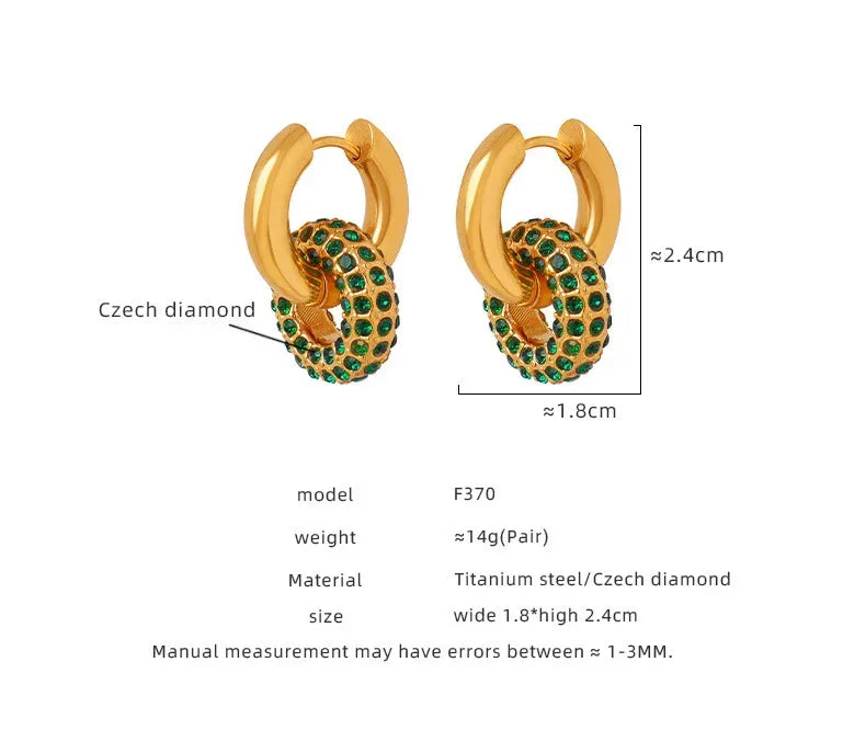 luxury-titanium-steel-diamond-versatile-earrings - Viexta