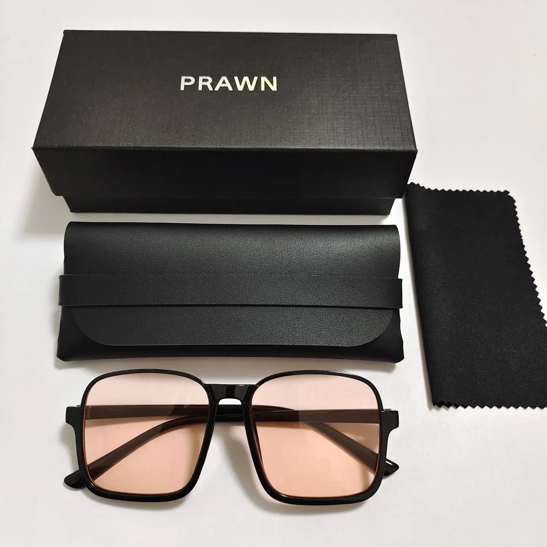 Women's Retro Square Semi-rimless Sunglasses - Viexta