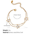 Double Layer Star Bracelet