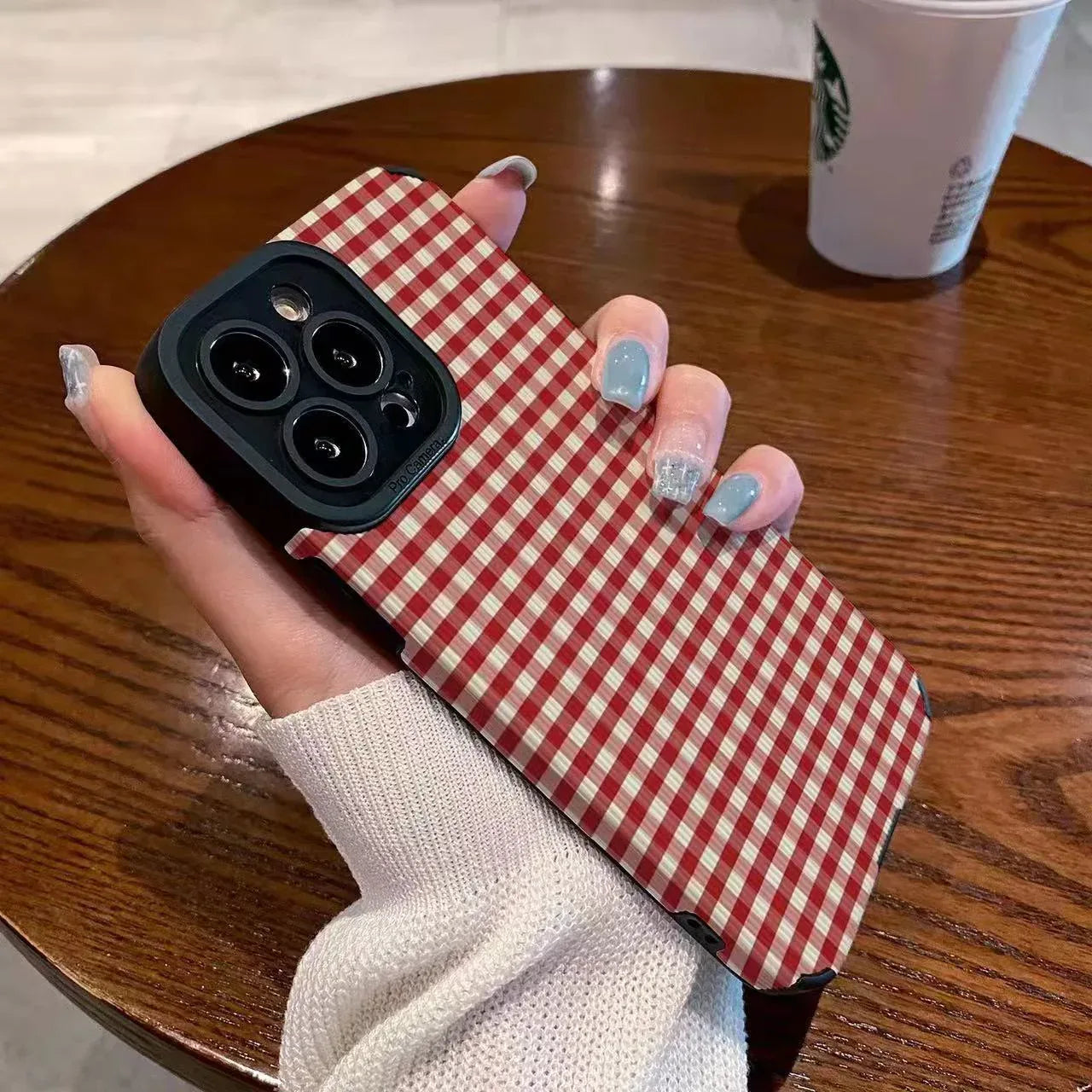 Encased Soft Plaid iPhone Cases - Viexta
