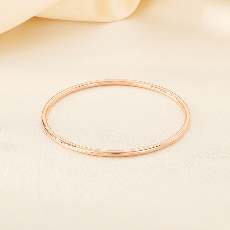 18K Vacuum Vapor Plating Ring Bracelet