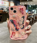 blue-light-meteorite-flower-phone-case - Viexta
