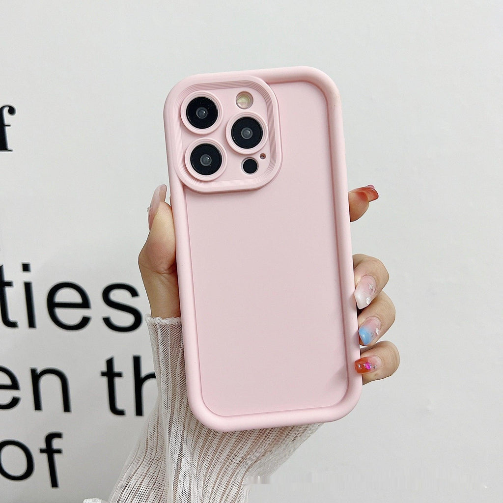 solid-color-frosted-redmi-phone-case - Viexta