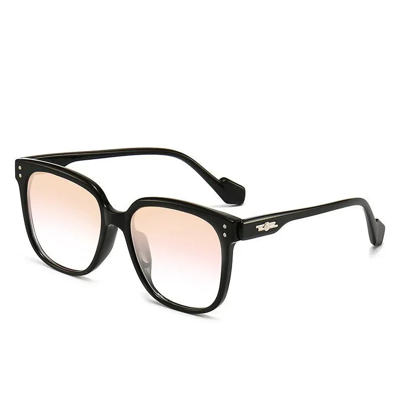 Retro Large Frame Glasses - Viexta