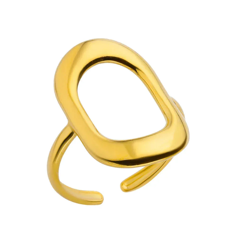 Stainless Steel Pearl Ring - Viexta