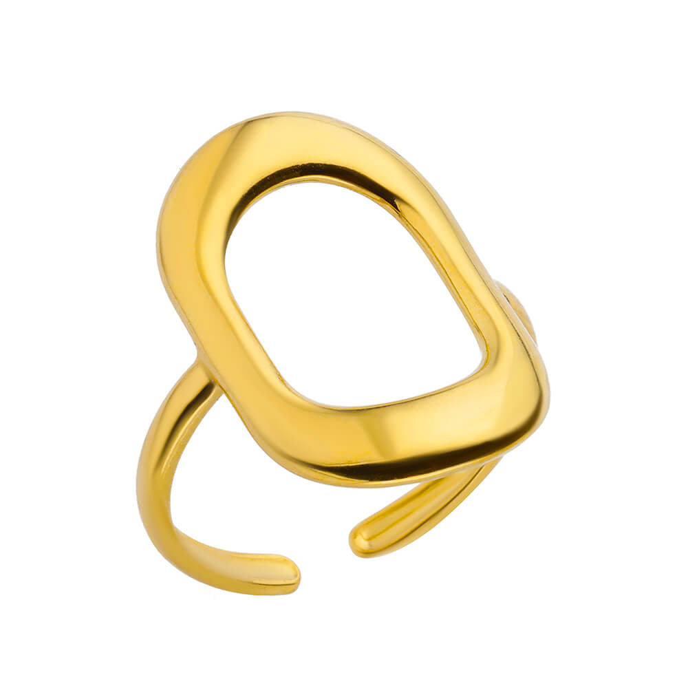 Stainless Steel Pearl Ring