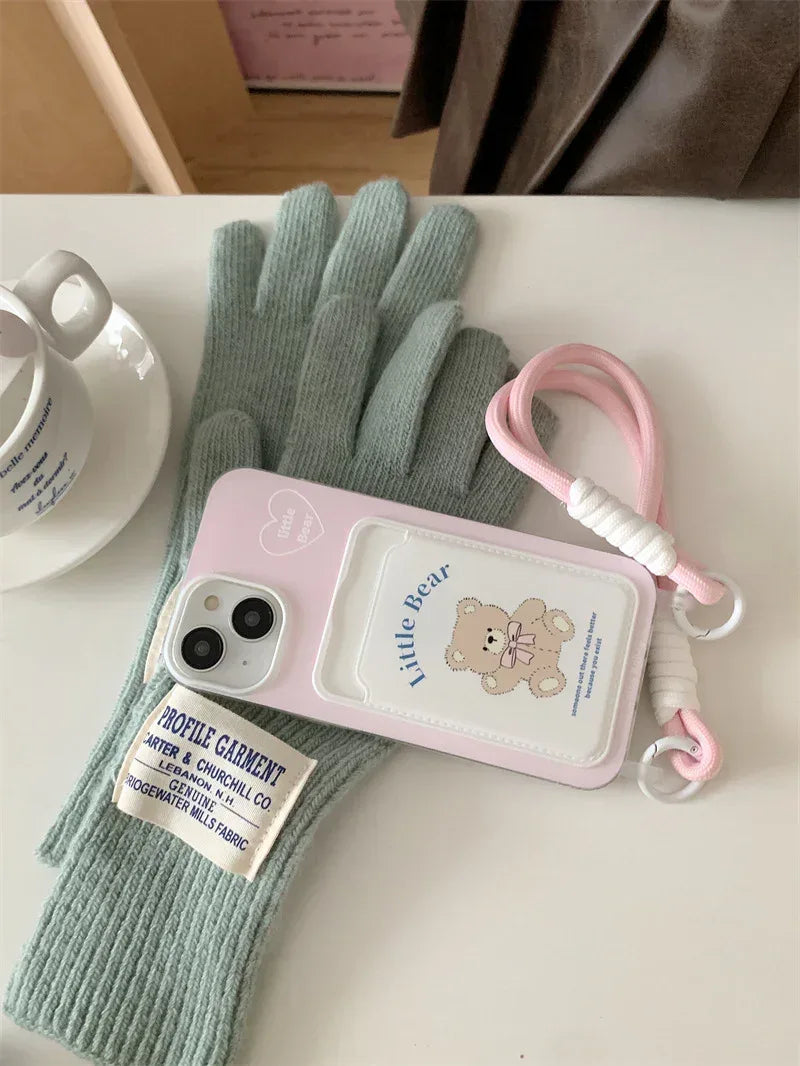 Card Holder Lanyard iPhone Case - Viexta