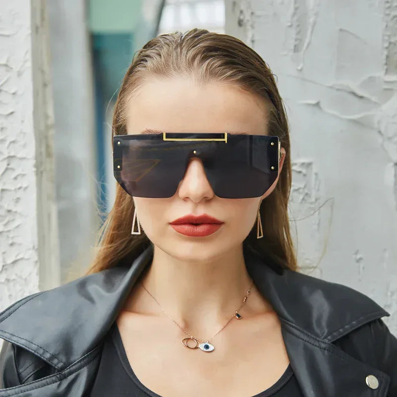 Women's Anti Ultraviolet One-piece Sunglasses - Viexta