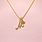 Dopamine 26 English Letter Necklace - Viexta