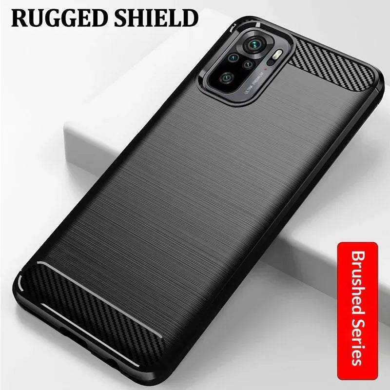 Redmi Silicone Full-body Brushed Anti-drop Phone Case - Viexta
