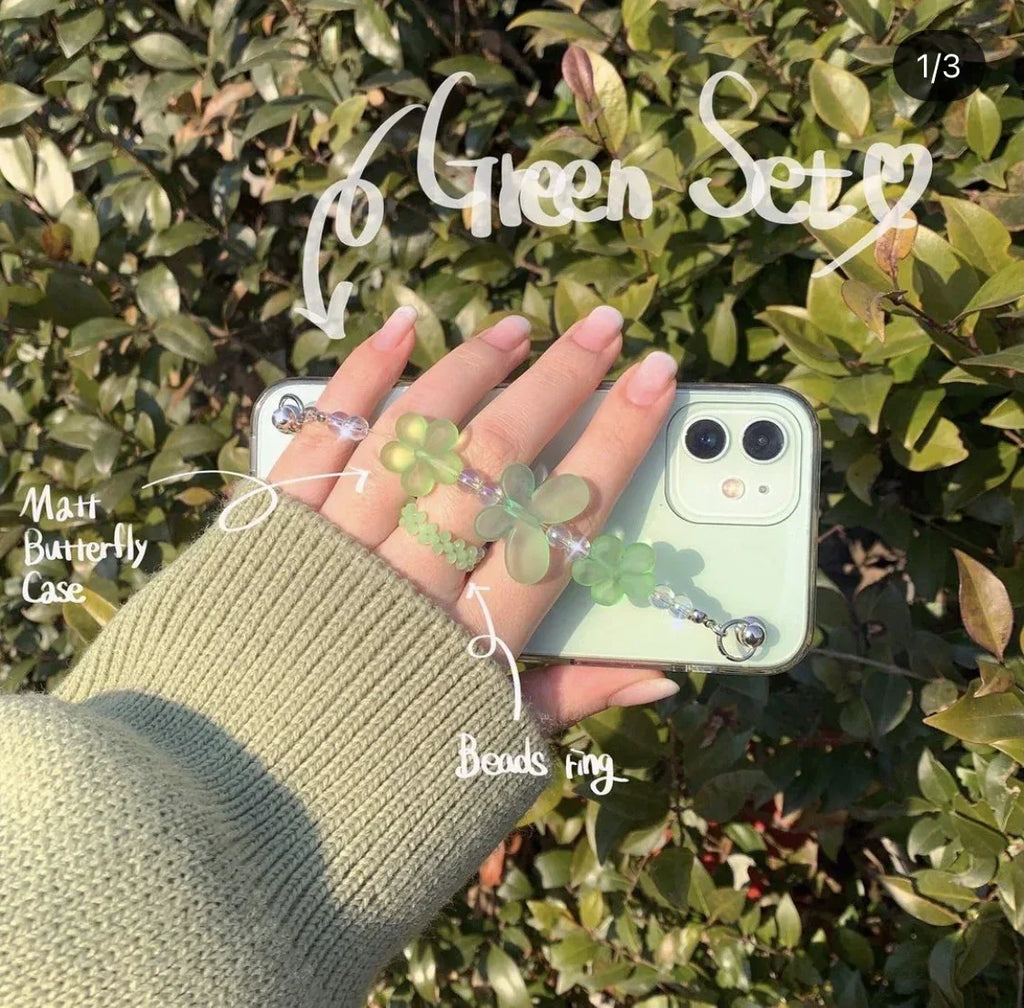 korean-wind-butterfly-bracelet-iphone-case - Viexta