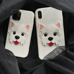 Cute PU Dog iPhone Case - Viexta