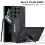 Precision Hole Anti-Drop Leather Samsung Case - Viexta