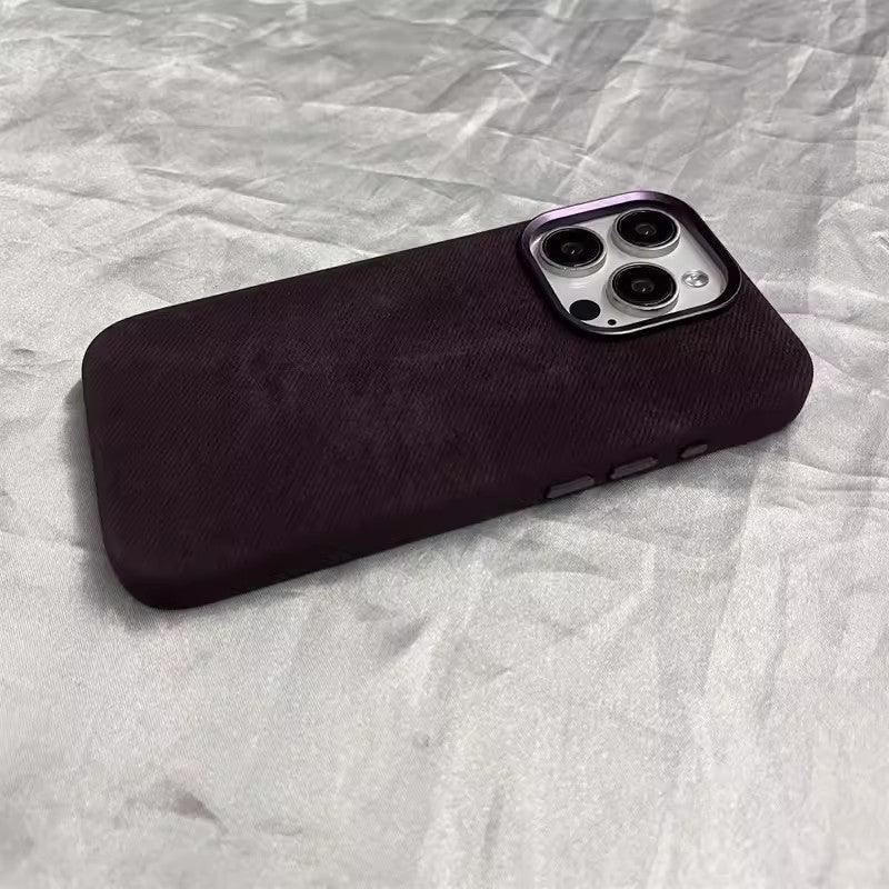flannel-fiber-cloth-pattern-iphone-case - Viexta