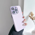 Metal Lens Protector Silicone IPhone case - Viexta