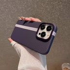 Carbon Fiber Grain Frosted iPhone Case - Viexta