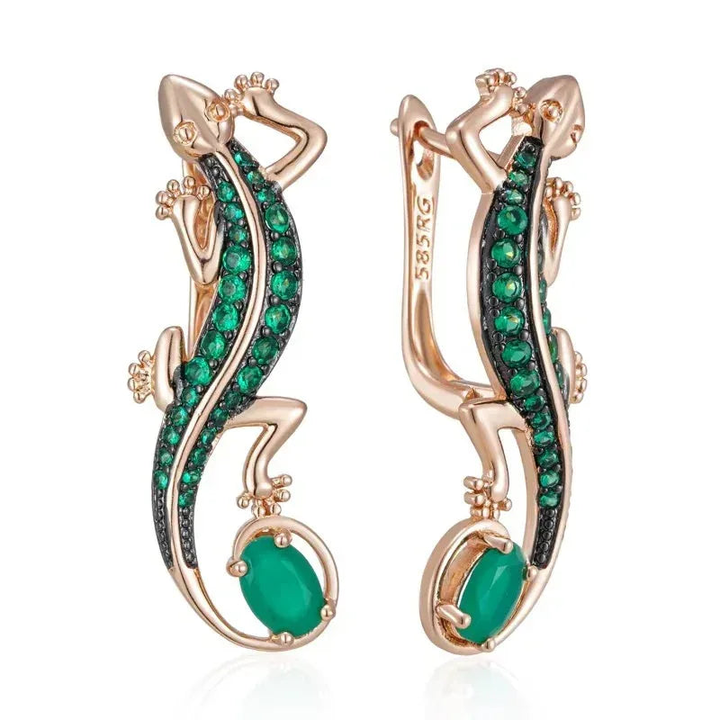 Hollow Pattern Heart-shaped Earrings - Viexta