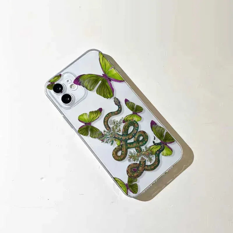 creative-funny-butterfly-snake-iphone-case - Viexta