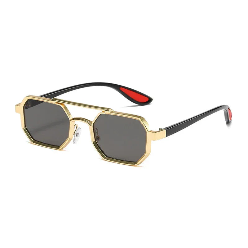 Fashion Metal Sun-resistant Sunglasses - Viexta