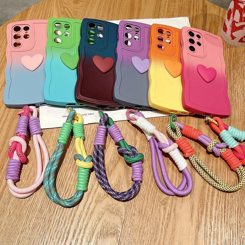 Love S23 Lanyard Samsung Case - Viexta
