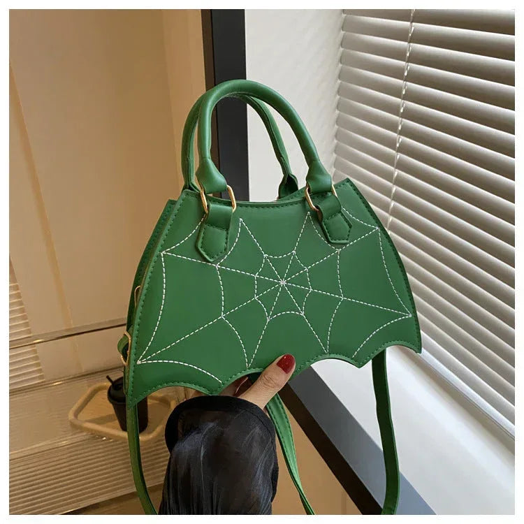 halloween-spider-web-saddle-bags - Viexta