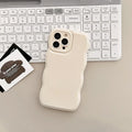 solid-color-air-cushion-silicone-iphone-case - Viexta
