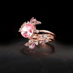 Women's Geometric Zircon Ring
