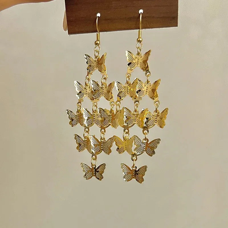 18k-retro-hong-kong-elegant-ear-studs - Viexta