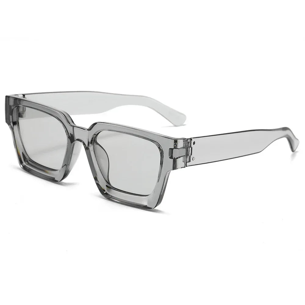 Classic Thick Square Frame Sunglasses - Viexta